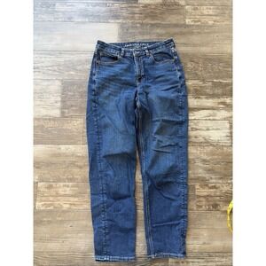 American Eagle Outfitters Women's Jeans - Dark Blue